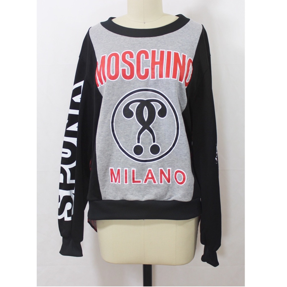Moschino Couture Graphic Sweater size US 12